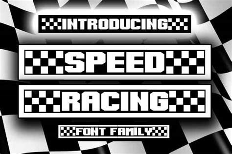 Speed Racing Font Dfonts