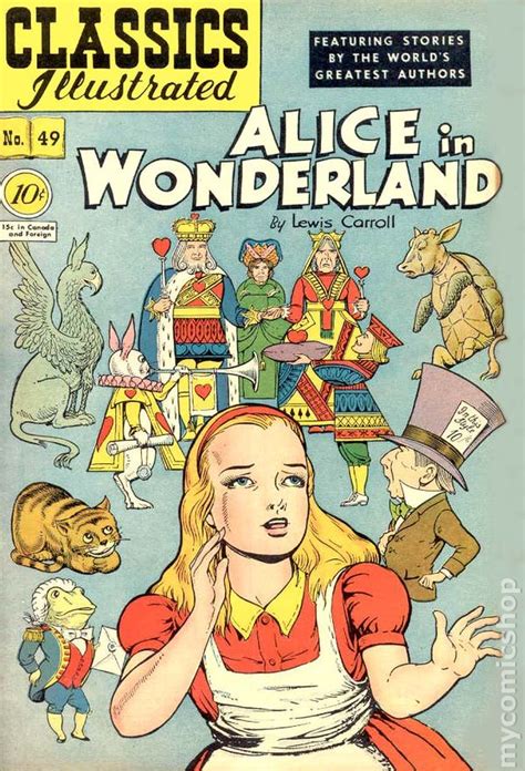 Classics Illustrated 049 Alice In Wonderland 1948 Comic