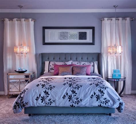 Purple Passion Contemporary Bedroom San Diego By Reveal Studio
