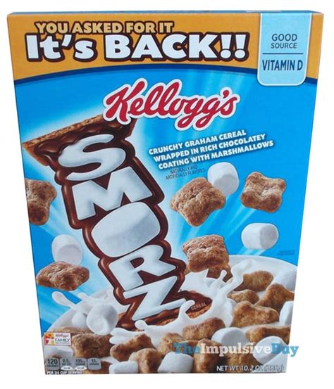 Review Kelloggs Smorz Cereal 2016 The Impulsive Buy