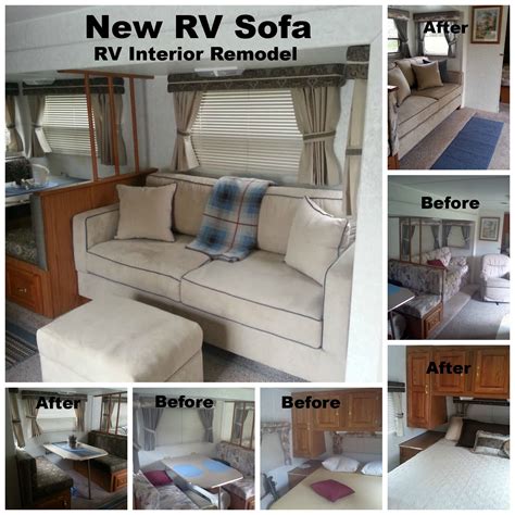 Or any other big and bulky household item, for that matter. My RV (1999 Jayco) remodel with my New Sofa 72" x 34" Sofa ...