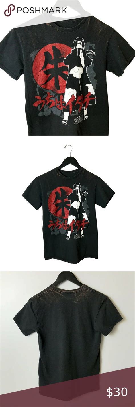 Naruto Shippuden Bleached T Shirt Itachi Uchiha Anime Character Graphic