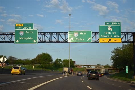 Interstate 55 South St Louis Aaroads Missouri