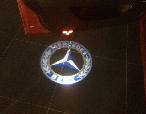 R171 300 door 'projector' lights. 2 x Laser LED Door courtesy Shadow Projector Light For Mercedes W212 E class 09- | eBay