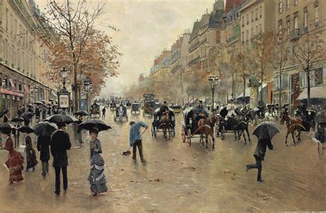Jean Béraud Impressionist Painter Of Belle Époque Paris Painting