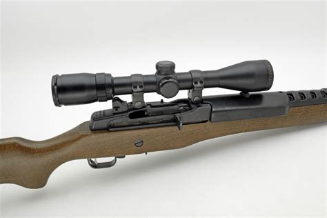 Ruger Model Ranch Mini 14 Semi Auto Rifle And Scope Caliber 223