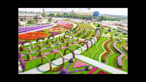 Flower Park Dubai Miracle Garden Youtube