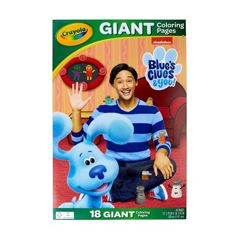 Crayola Giant Coloring Book Featuring Blues Clues School Supplies