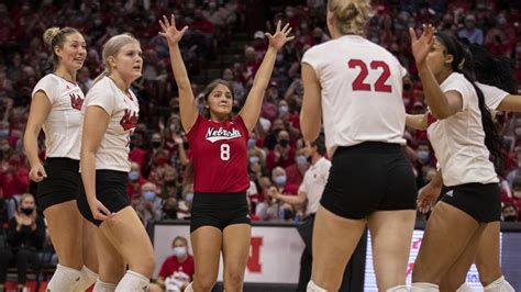 Five Husker Volleyball Players Earn Postseason Conference Honors