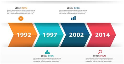 Creative Representation Of Business Timelines On Powerpoint By