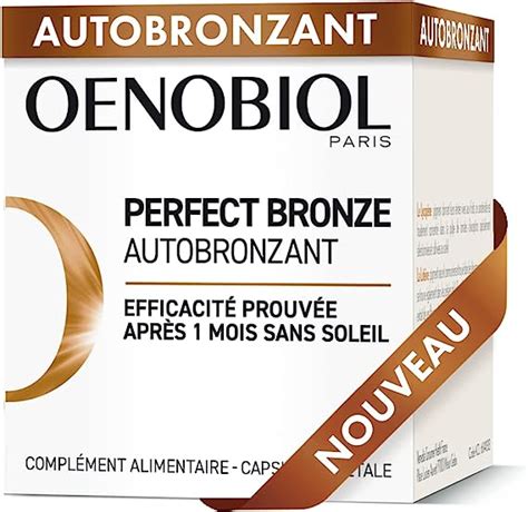 Oenobiol Perfect Bronze Autobronzant Efficace Dès Le 1er Mois Sans