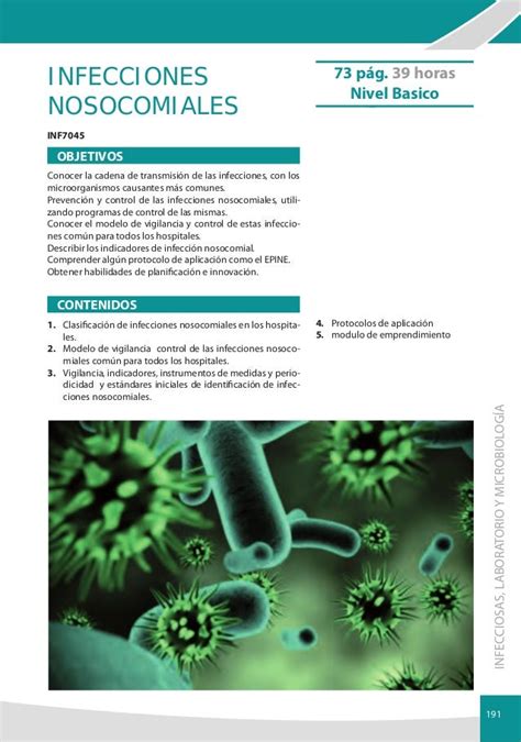 Cursos Sobre Enfermedades Infecciosas Microbiología Y Laboratorio