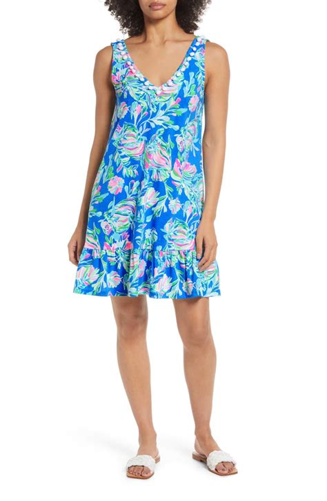 lilly pulitzer® women s camilla floral print cotton tank dress nordstrom