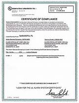 Burglar Alarm Certificate Template Images