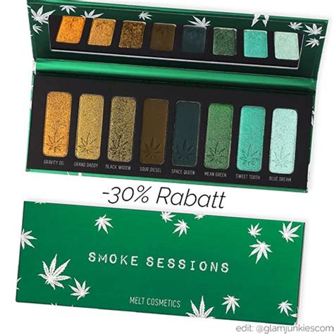 Angebot 30 Rabatt Auf Die Melt Cosmetics Smoke Sessions Palette