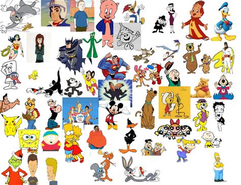 Top 50 Animated Characters By Mcdonaldsduck On Deviantart