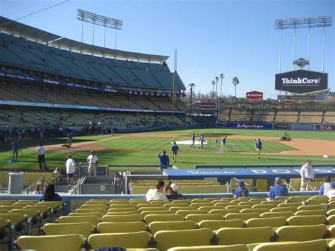 Los Angeles Dodgers Seat Map Two Birds Home