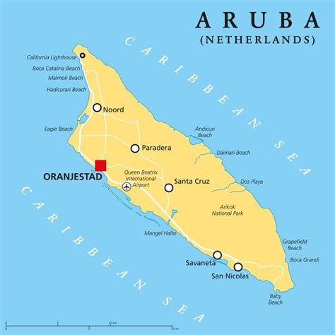 Where Is Aruba Island Located On The Map Aruba Flag Picture Maps And