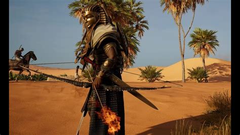 Assassin S Creed Origins Legendary Bows From Heka Chests Youtube