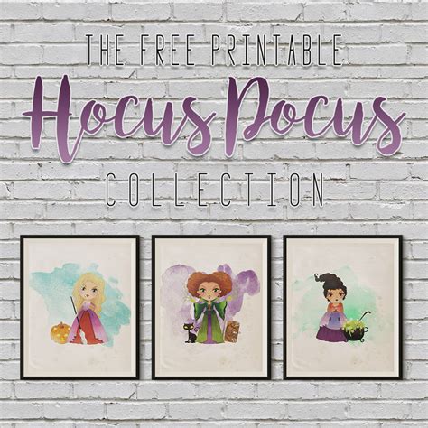 The Free Printable Hocus Pocus Collection The Cottage Market