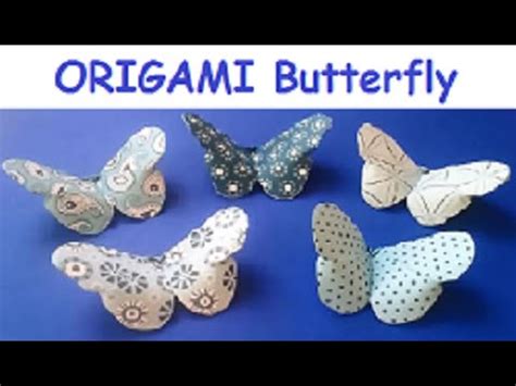 Super Simple ORIGAMI vs KIRIGAMI Butterfly - YouTube