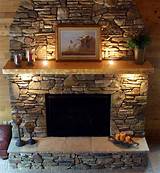Images of Fireplace With Stone