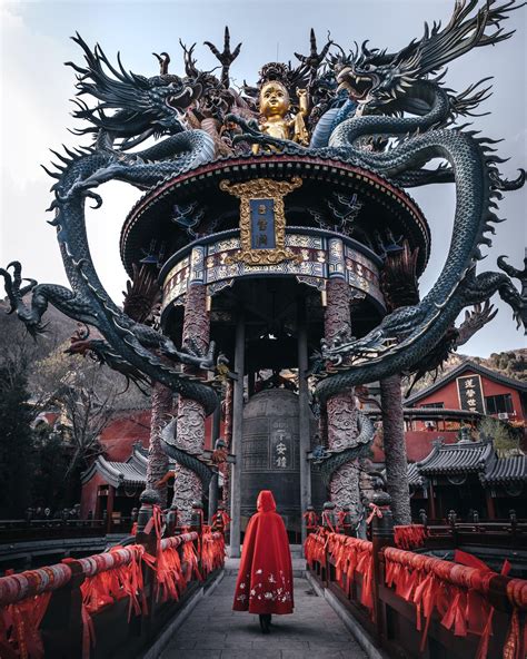 Itap Of A Dragon Temple In Beijing By Ironfingers Photos