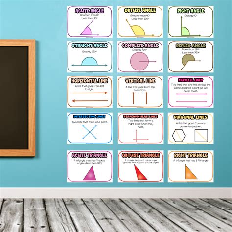 Mash Maths Week Lines And Angles Poster Pack