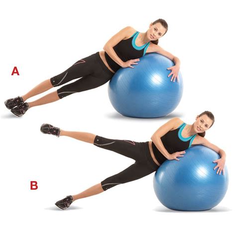 Exercise Ball Moves Fitness Stability Ball Exercises Exercise Ball