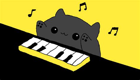 Cat Playing Piano Animation Cat Playing Piano S Tenor