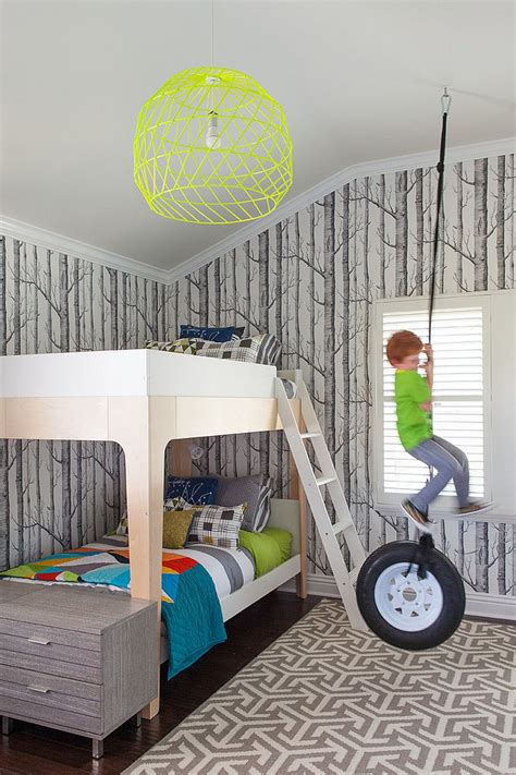 Boys bedroom ideas should consider many things like colors, decorations, themes, and furniture carefully. 25 Cool Kids' Bedrooms that Charm with Gorgeous Gray