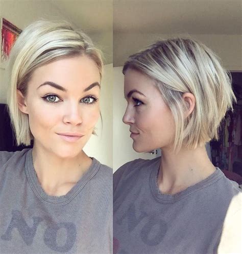 100 Mind Blowing Short Hairstyles For Fine Hair With Images Short Straight Bob Hairstyles
