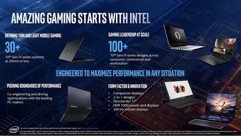 intel hace oficial sus nuevos procesadores portátiles de 10ª generación