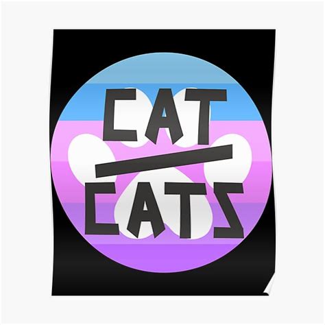 Pronouns Catcats Catgender Poster For Sale By Freezepop88 Redbubble