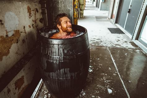 Homemade Cold Plunge The Ice Barrel Review Get Colder Feel Better