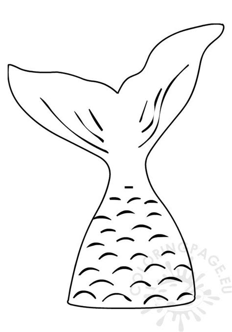 Free Printable Mermaid Tail Template