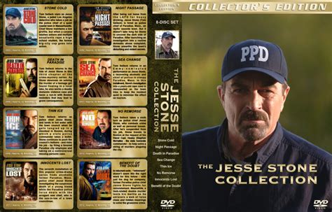 The Jesse Stone Collection Dvd Cover 8 R1 Custom
