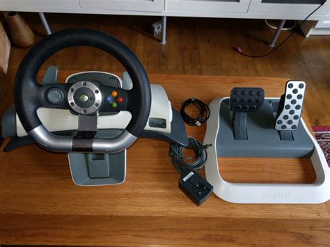 Official Xbox 360 Steering Wheel And Pedals In Coalville