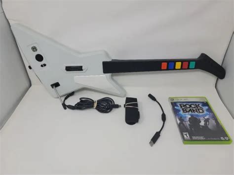 Guitar Hero Xplorer X Plorer Xbox 360 Wired Controller Bundle W Dongle And Game 149 99 Picclick