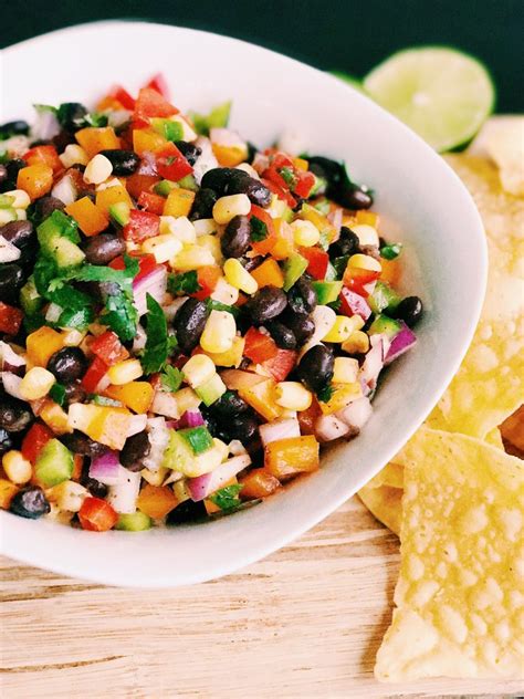 Black Bean And Corn Salsa Recipe Perfect For Summer Get Togethers