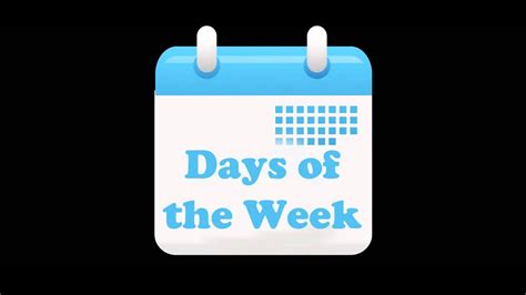 This is the tip of the day (a.k.a. Days of the Week Song | Kids Learning Videos - YouTube