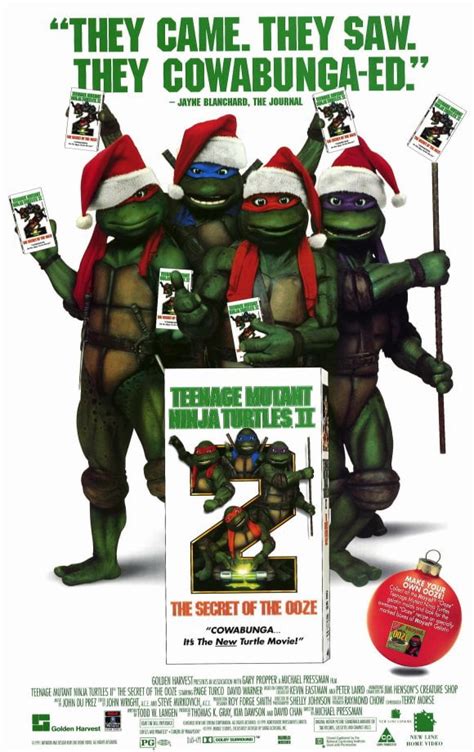 Teenage Mutant Ninja Turtles 2 The Secret Of The Ooze 1991 11x17
