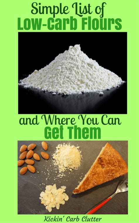 Simple List Of Low Carb Flour Alternatives And Where To Get Them