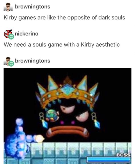 Other Than That And True Arenaits Final Boss Posting Time Kirby