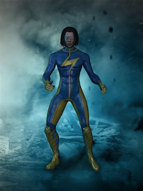 Static Shock Injustice Gods Among Us Warner Bros Interactive