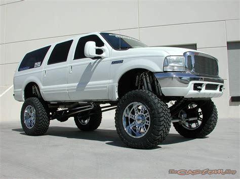 About 2002 White Ford Excursion Custom Features Ford Excursion On