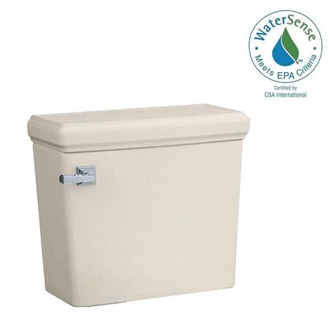 American Standard Town Square 128 Gpf Single Flush Toilet Tank Only In