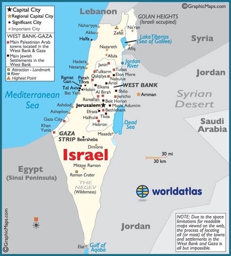 Map Of Palestine Palestinian Maps And Information Gaza Strip West