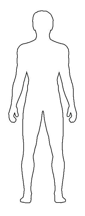 Outline Sketch Of A Person At Explore Collection