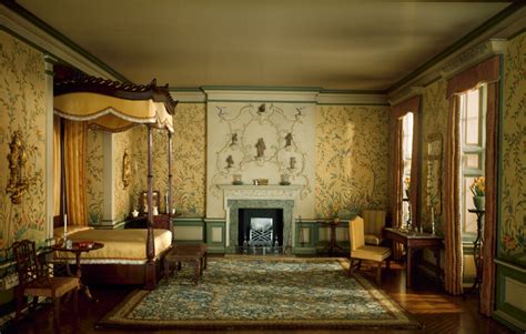 E 8 English Bedroom Of The Georgian Period 1760 75 The Art